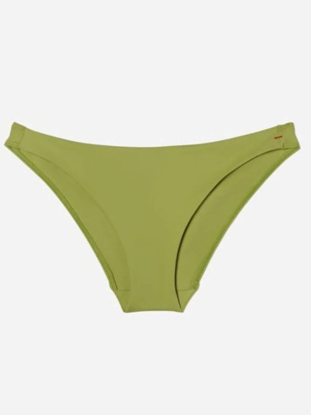 Everlane The Low-Rise Bikini Bottom PEP Green Size L NWT